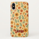 Boho Mini Floral Case-Mate iPhone Case (Achterkant)