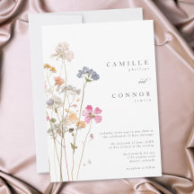 Boho Minimaal Gedroogde Wilde Bloem Botanische Tro