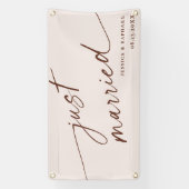 Boho Minimal is net getrouwd met meneer en mevrouw Spandoek (Verticaal)