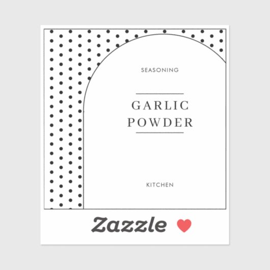 Boho Minimal Kitchen Pantry Jar Labels (Vel)