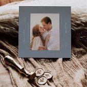 Boho minimalist Bewaar de datum aankondiging Kaart