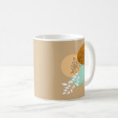 BOHO MINIMALIST LEAVES KOFFIEMOK (Voorkant rechts)