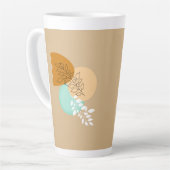 BOHO MINIMALIST LEAVES LATTE MOK (Linkerhoek)