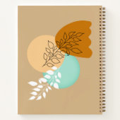 BOHO MINIMALIST LEAVES NOTITIEBOEK (Achterkant)