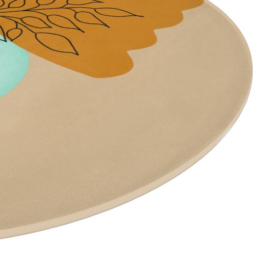 BOHO MINIMALIST LEAVES SNIJPLANK (Hoek)