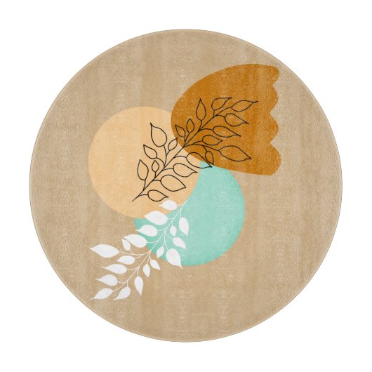 BOHO MINIMALIST LEAVES SNIJPLANK (Voorkant)