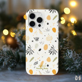 Boho Minimalist Nature Pattern - Abstract Pastel iPhone Hoesje