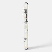 Boho Minimalist Nature Pattern - Abstract Pastel iPhone Hoesje (Linkerkant)