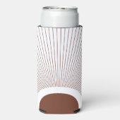 Boho Minimalist Sun Seltzer Blikjeskoeler (Seltzer Achterkant)