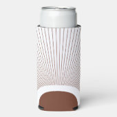 Boho Minimalist Sun Seltzer Blikjeskoeler (Seltzer Voorkant)