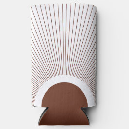 Boho Minimalist Sun Seltzer Blikjeskoeler