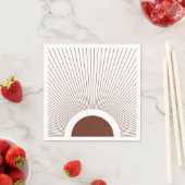 Boho Minimalist Sun Servet (Insitu)