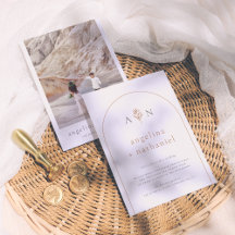 Boho minimalist Terracotta Arch & Photo Wedding