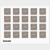 Boho minimalistische kaars maken label (Vel)