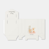 Boho minimalistische kinderkamer meisje Baby showe Bedankdoosjes (Uitgevouwen)