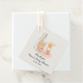 Boho minimalistische kinderkamer meisje Baby showe Bedankjes Labels