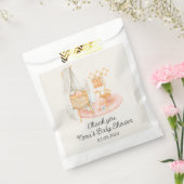 Boho minimalistische kinderkamer meisje Baby showe Bedankzakje (Gezegeld)