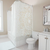 Boho Minimalistische Mandala Douchegordijn (In situ)