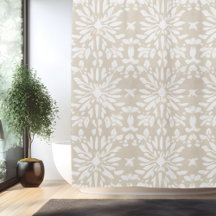 Boho Minimalistische Mandala Douchegordijn