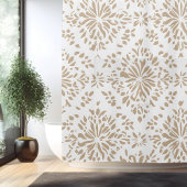 Boho Minimalistische Mandala Douchegordijn