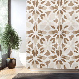 Boho Minimalistische Mandala Douchegordijn