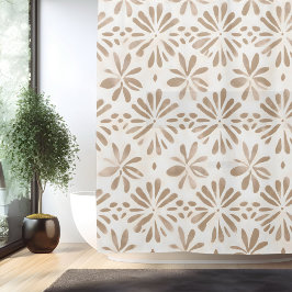 Boho Minimalistische Mandala Douchegordijn