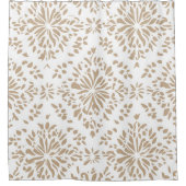 Boho Minimalistische Mandala Douchegordijn (Voorkant)