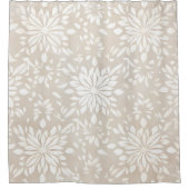 Boho Minimalistische Mandala Douchegordijn (Voorkant)