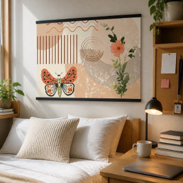 Boho Minimalistische Neutrale Kleuren Poster