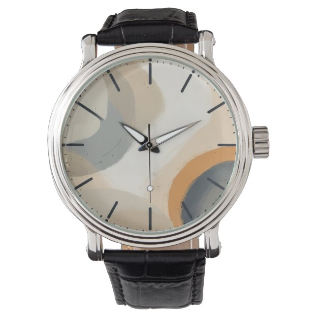 Boho Minimalistische Ontwerpers Horloge (Voorkant)