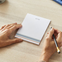 Boho minimalistische strepen gepersonaliseerd