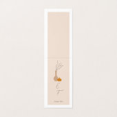 Boho Minimalistische Vazen Fotostrip Gevouwen Blad Kaart (Buitenkant ongevouwen)