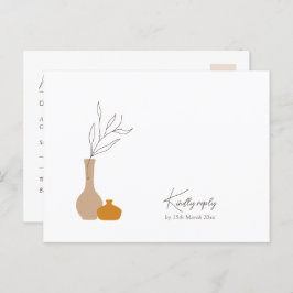 Boho Minimalistische Vazen | Nummerverzoek + Maalt Briefkaart