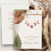 Boho Mis Quince Anos Rustiek Western Quinceanera Kaart