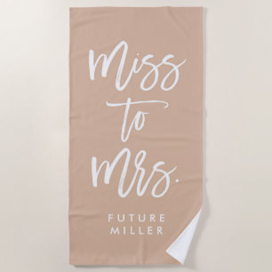 Boho Miss To Mrs Bruid Te Worden Toekomstige Mevro Strandlaken