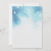 Boho mobile wieg regenboogwolken sterren baby show kaart (Achterkant)