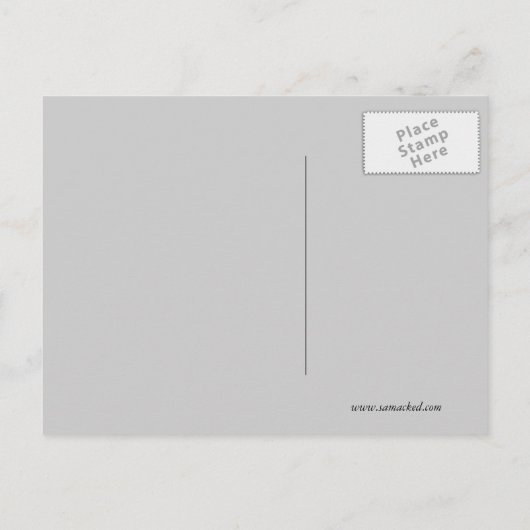 Boho Mode Diva om het even welke achtergrond van d Briefkaart (Achterkant)