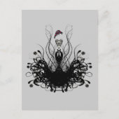 Boho Mode Diva om het even welke achtergrond van d Briefkaart (Voorkant)