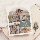 Boho Modern 4 foto collage boog kerstbudget