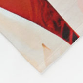 Boho Modern Abstract kunstwerk Fleece Deken (Hoek)