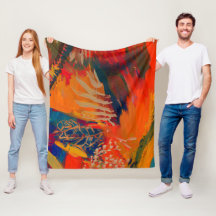 Boho Modern Abstract kunstwerk