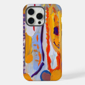 Boho Modern Abstract kunstwerk iPhone Hoesje (Achterkant)