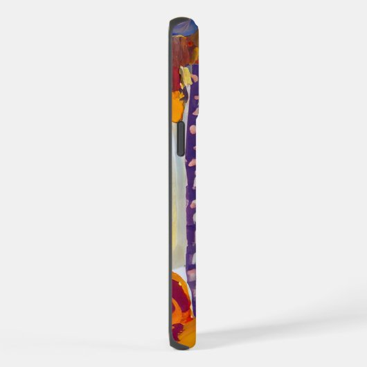 Boho Modern Abstract kunstwerk iPhone Hoesje (Rechterkant)