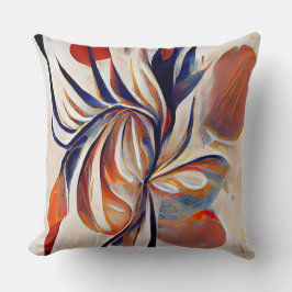 Boho Modern Abstract kunstwerk Kussen