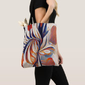 Boho Modern Abstract kunstwerk Tote Bag (Dichtbij)