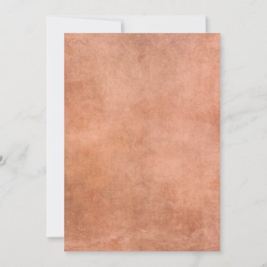 BOHO Modern Arch Herfst Floral Butterfly Sprinkle Kaart (Achterkant)