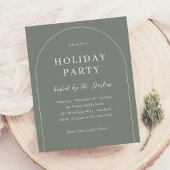 Boho Modern Arch kerstfeest