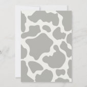 Boho Modern Boys Eerste Rodeo 1e verjaardag Kaart (Achterkant)