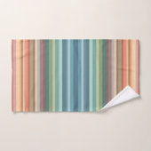 Boho Modern Chic Strepen Bad Handdoek (Handdoek)