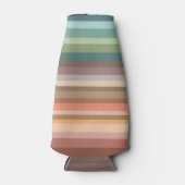 Boho Modern Chic Strepen Flesjeskoeler (Voorkant)